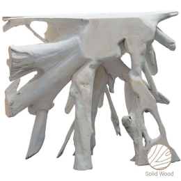 Κονσόλα Lyle 238-000006 100x38x80cm White Ξύλο