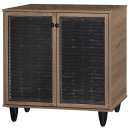 Παπουτσοθήκη Ronan 249-000001 70,5x35x66cm Walnut Μοριοσανίδα