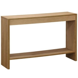 Κονσόλα Focused 260-000003 120x35x74cm Natural Μοριοσανίδα,Mdf