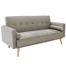 Καναπές - Κρεβάτι Τριθέσιος Success 035-000066 190x80x84cm Grey