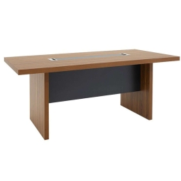 Γραφείο Συνεδριάσεων Oscar 246-000009 200x100x76cm Walnut-Anthracite