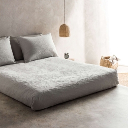 Κουβερτόριο Laurele Silver 978A/15 Gofis Home Υπέρδιπλο 230x250cm 100% Βαμβάκι