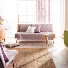 Ριχτάρι Emerald 144/20 Lila Gofis Home Τριθέσιο 180x310cm Βαμβάκι-Πολυέστερ
