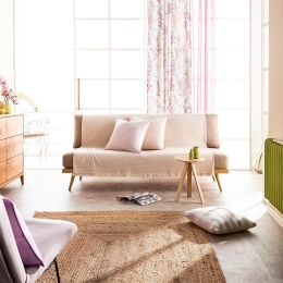 Ριχτάρι Liberta 841/05 Ecru Gofis Home Τριθέσιο 180x310cm 100% Βαμβάκι
