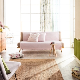 Ριχτάρι Rene 732/20 Lila Gofis Home Τριθέσιο 180x310cm Βαμβάκι-Πολυέστερ