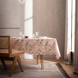 Καρέ Romance 945 Multi Gofis Home 85X85 Βαμβάκι-Πολυέστερ