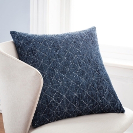 Μαξιλαροθήκη Διακοσμητική Asteroid 944/ 01 Royal Blue Gofis Home 50Χ50 Βαμβάκι-Ακρυλικό