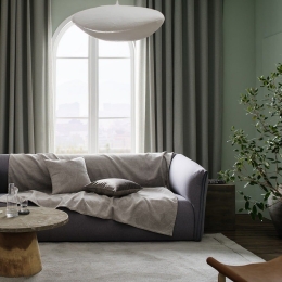 Ριχτάρι Nimbus 447/15 Soft Grey Gofis Home Διθέσιο 180x250cm Ακρυλικό-Πολυέστερ