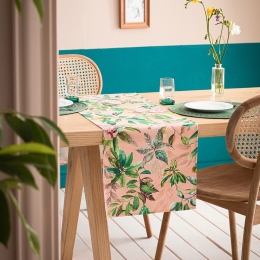 Runner Luisa 494/ 17 Salmon Gofis Home 37X160 100% Βαμβάκι