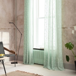 Κουρτίνα Dione 535/ 38 Με Τρουκς Sea Glass Gofis Home 140X280 Πολυέστερ