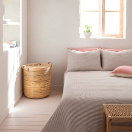 Μαξιλαροθήκη Beehive 571/ 21 Sand Gofis Home 50Χ70 100% Βαμβάκι