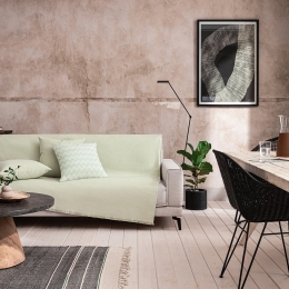Ριχτάρι Liberta 841/ 38 Sea Glass Gofis Home Διθέσιο 180x250cm 100% Πενιέ Βαμβάκι