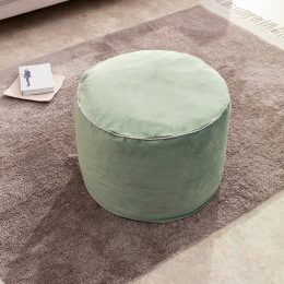 Πουφ 711 49 40x Jade Green Gofis Home Πολυέστερ