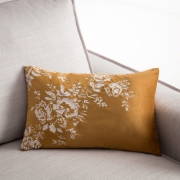 Μαξιλαροθήκη Διακοσμητική 038 04 Honey Gold Gofis Home 30Χ45 30x45cm Πολυέστερ