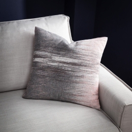 Μαξιλαροθήκη Διακοσμητική 262 17 Grey- Pink Gofis Home 50X50 Βαμβάκι-Πολυέστερ