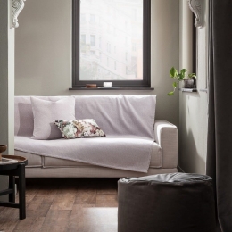 Ριχτάρι 421 20 Lilac Gofis Home Τριθέσιο 180x310cm Ακρυλικό-Πολυέστερ