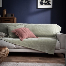 Ριχτάρι 421 46 Sage Green Gofis Home Πολυθρόνα 180x180cm Ακρυλικό-Πολυέστερ