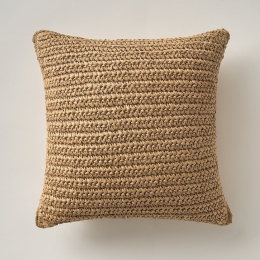Μαξιλαροθήκη Διακοσμητική Idun 252 Beige Gofis Home 43X43 Raffia