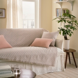 Ριχτάρι Fianna 328/17 Dawn Pink Gofis Home Διθέσιο 180x250cm Βαμβάκι-Πολυέστερ