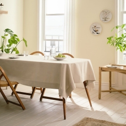 Τραπεζομάντηλο Norah 370/06 Linen Gofis Home 155X260 Βαμβάκι-Πολυέστερ