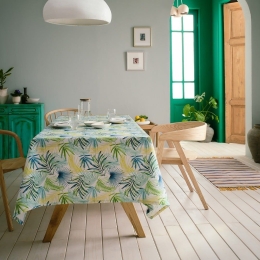 Τραπεζομάντηλο Ebele 203 Green-Blue Gofis Home 150 X 220 Βαμβάκι-Πολυέστερ