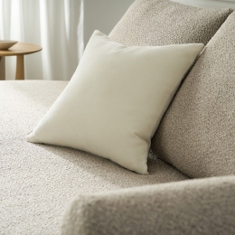Μαξιλαροθήκη Διακοσμητική Luna 427/16 Pure White Gofis Home 50X50 Πολυέστερ