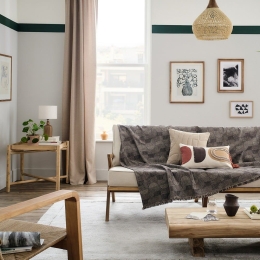 Ριχτάρι Lagertha 317/06 Beige Gofis Home Πολυθρόνα 180x180cm Βαμβάκι-Πολυέστερ