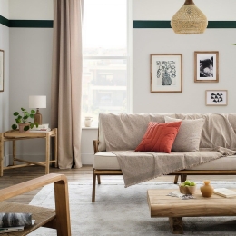 Ριχτάρι Valkyrie 234/06 Soft Beige Gofis Home Διθέσιο 180x250cm Βαμβάκι-Πολυέστερ