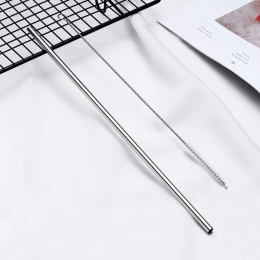 Καλαμάκια Straight (Σετ 7Τμχ) 21,5cm Inox Sostraw Stainless Steel