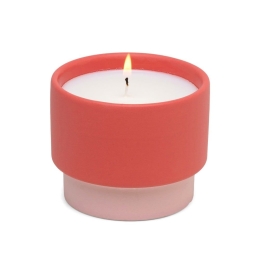 Κερί Σόγιας Αρωματικό Color Block Sparkling Grapefruit 170gr Σε Κεραμικό Δοχείο Paddywax Κερί Σόγιας