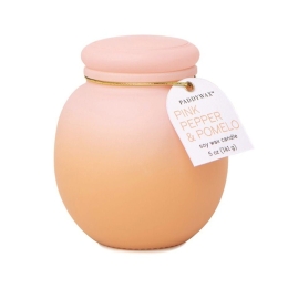 Κερί Σόγιας Αρωματικό Orb Σε Γυάλινο Δοχείο Pepper And Pomelo 141gr 7,5x8cm Paddywax Κερί Σόγιας
