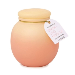 Κερί Σόγιας Αρωματικό Orb Σε Γυάλινο Δοχείο Sparkling Hibiscus 141gr 7,5x8cm Paddywax Κερί Σόγιας