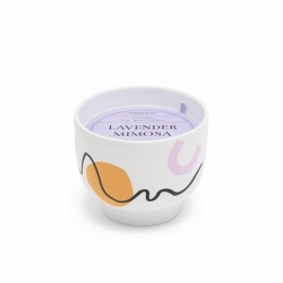 Κερί Σόγιας Αρωματικό Wabi Sabi Lavender Mimosa 340gr Paddywax Κερί Σόγιας