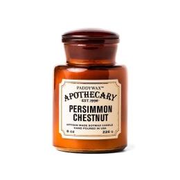 Κερί Σόγιας Αρωματικό Apothecary Persimmon Chestnut 226gr Paddywax Κερί Σόγιας
