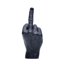 Κερί Χειρονομίας F@ck You 380gr 20x9x8cm Black Candle Hand Παραφίνη