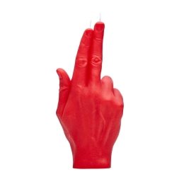 Κερί Χειρονομίας Gun Fingers 360gr 21x10x6cm Red Candle Hand Παραφίνη