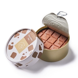 Αρωματικό Φυτικό Κερί Γκουρμέ Σε Κονσέρβα Chocolate Bar Candle Hand Φυτικό Κερί
