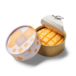Αρωματικό Φυτικό Κερί Γκουρμέ Σε Κονσέρβα Mango Candle Hand Φυτικό Κερί