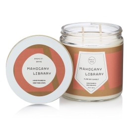 Αρωματικό Κερί Pastiche 450gr Mahogany Library Kobo Κερί Σόγιας