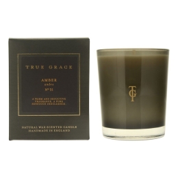 Αρωματικό Κερί Manor Classic Amber 190gr True Grace Φυτικό Κερί