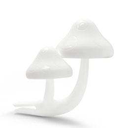 Αρωματικό Αυτοκινήτου Mushroom Sandal & Incense White Mr & Mrs Fragrance Πλαστικό