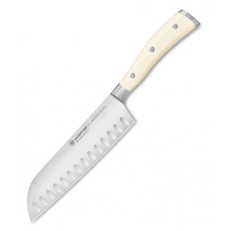 Μαχαίρι Santoku Classic Ikon 1040431317 17cm Cream Wusthof Ανοξείδωτο Ατσάλι