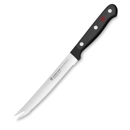 Μαχαίρι Ξεφλουδίσματος Gourmet 1035046614 14cm Black Wusthof Ανοξείδωτο Ατσάλι