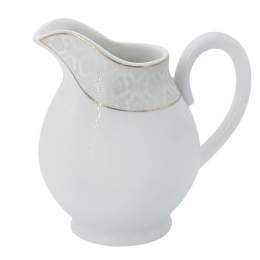 Γαλατιέρα 300Ml PR14141113/G White-Gold Oriana Ferelli® Πορσελάνη