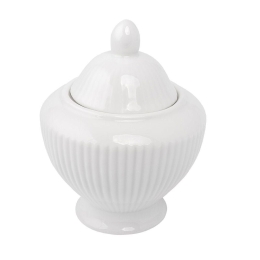 Ζαχαριέρα Με Καπάκι PR01200500 315cc Pw5 Πορσελάνη White Oriana Ferelli® Πορσελάνη