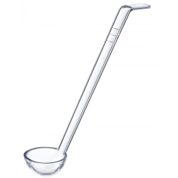 Κουτάλα Σάλτσας Βαθιά AR00091701 268mm Πλαστική Clear Araven Πλαστικό