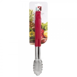 Λαβίδα Κρεατικών Ανοξείδωτη UR60386430 30cm Red K-Professional Μέταλλο,Πλαστικό