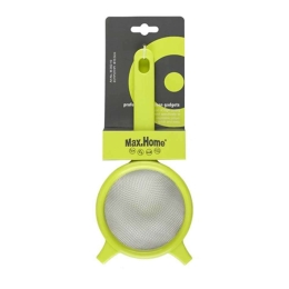Σουρωτήρι Τσαγιού OL03520018 18cm Πλαστικό Green Max Home Ατσάλι,Πλαστικό