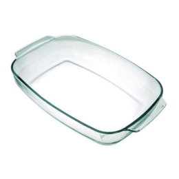 Σκεύος Πυρίμαχο Ορθογώνιο HG00102050 5lt 43.8x28cm Clear Max Home Γυαλί
