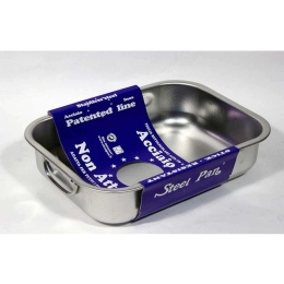 Ταψί Ορθογώνιο Patented ST11162000 35X26cm 18/10 Inox Max Home Ανοξείδωτο Ατσάλι